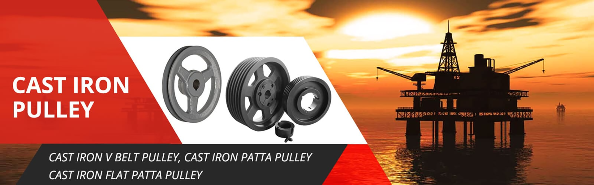 Cast Iron Pulley Manufacturer